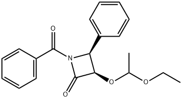 (3R,4S)-1-benzoil-3-(1-etoxietoxi)-4-fenil-2-azetidinona