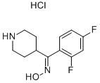 Clorhidrato de oxima de 2,4-difluorofenil-(4-piperidinil)metanona