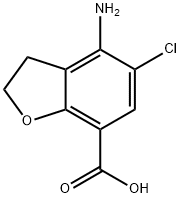 Ácido 4-amino-5-cloro-2,3-dihidro-7-benzofurancarboxílico