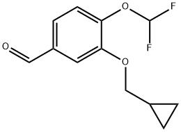 4-(Difluorometoxi)-3-(ciclopropilmetoxi)benzaldehído