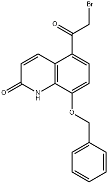 8-benciloxi-5-(2-bromoacetil)-2-hidroxiquinolina
