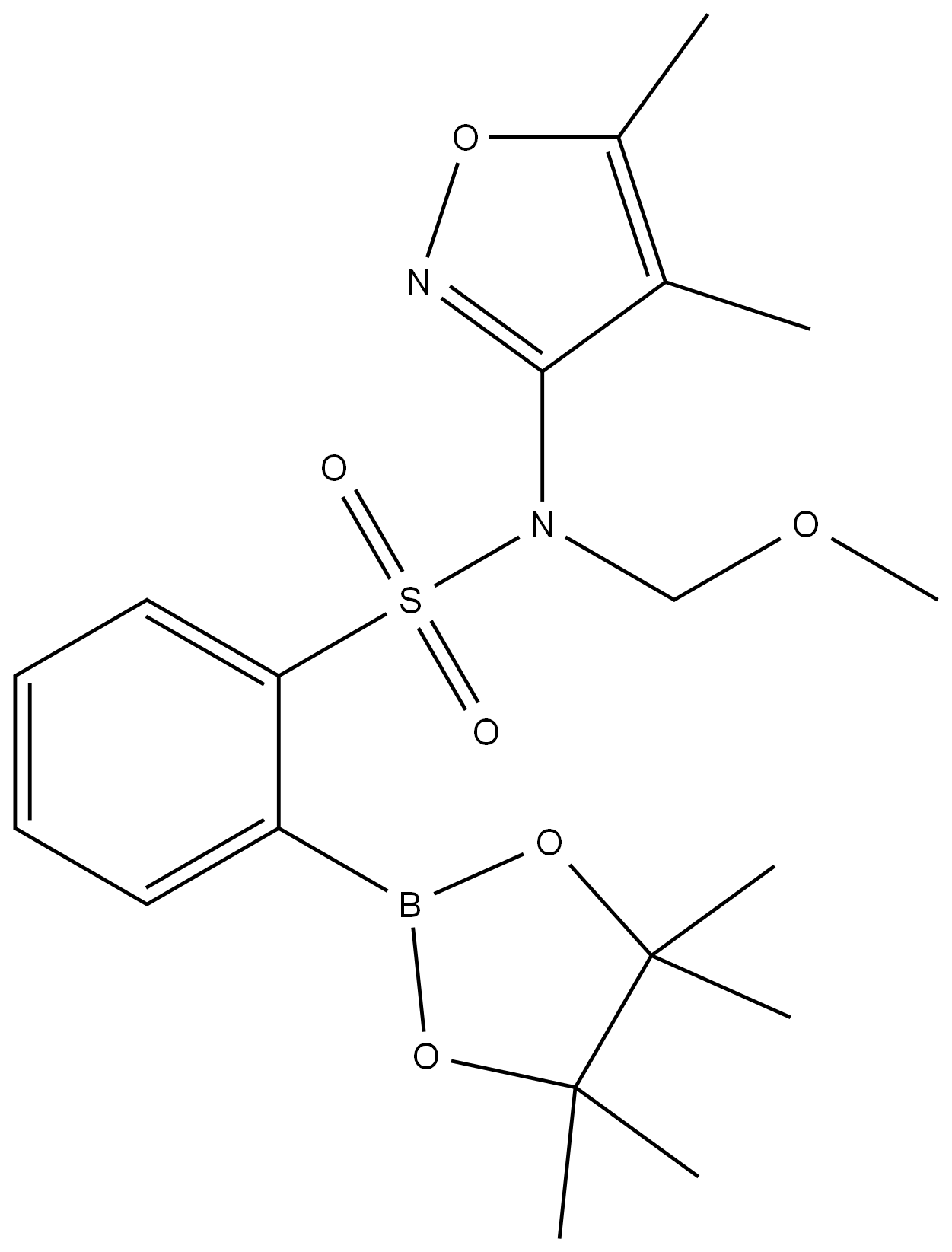 N-(4,5-dimetilisoxazol-3-il)-N-(metoximetil)-2-(4,4,5,5-tetrametil-1,3,2-dioxaborolan-2-il)bencenosulfonamida