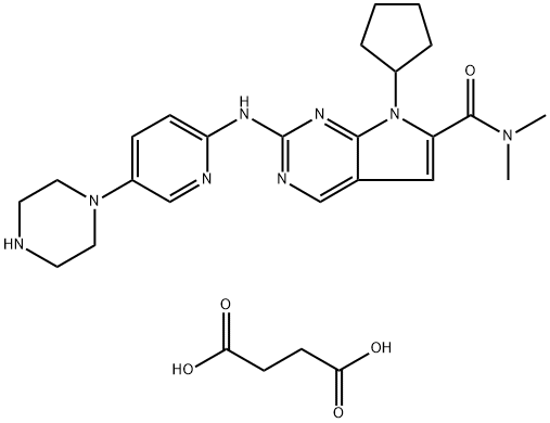Succinato de ribociclib